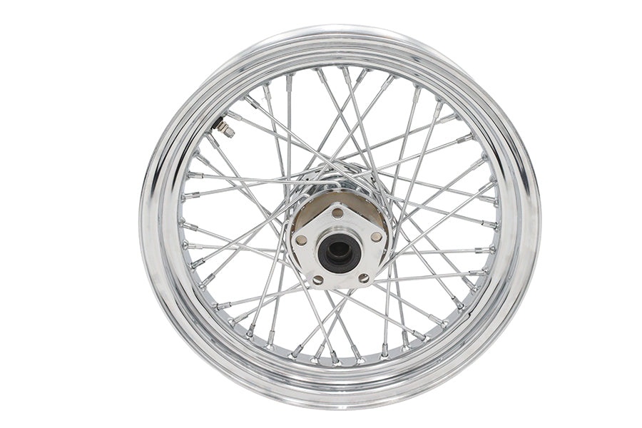 HARLEY 16 inch x 3.00 inch Rear Spoke Wheel Chrome Fits 1986-1994 FXR,   1986-1994 FXRS,   1986-1996