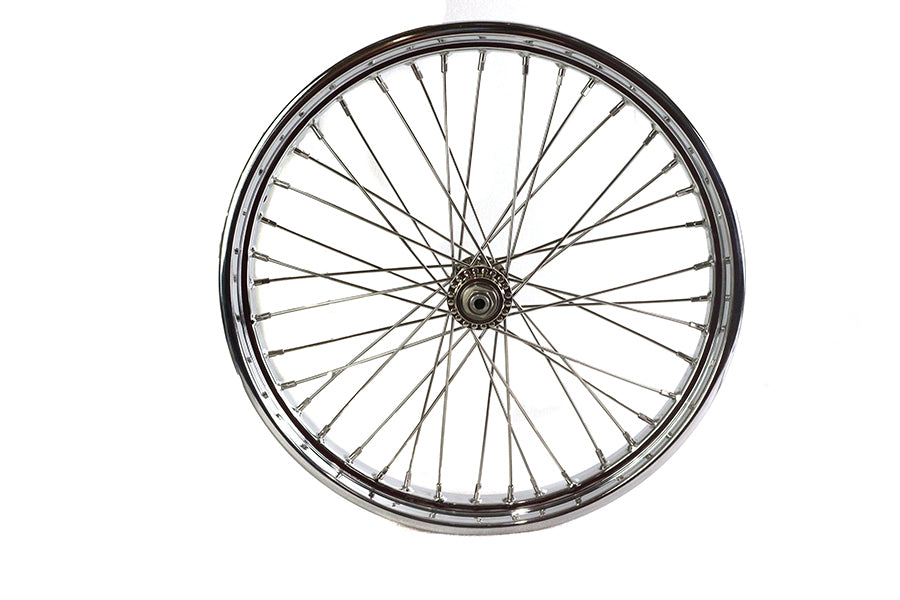HARLEY 21 inch WR Front Spool Wheel Chrome Fits 1941-1952 W,