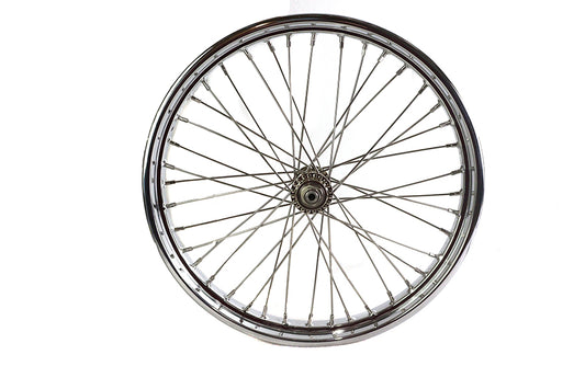 HARLEY 21 inch WR Front Spool Wheel Chrome Fits 1941-1952 W,