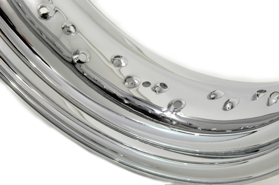 HARLEY 16 inch X 5 inch Rim Rear Chrome Fits 2009-UP FLT,