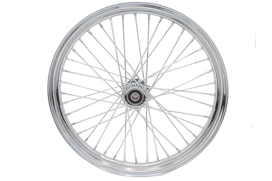 HARLEY 21 inch x 2.15 inch Front Spool Wheel Chrome Fits 0-  Custom, application