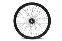 HARLEY 21 inch x 2.15 inch Front Spool Wheel Black Fits 0-  Custom, application