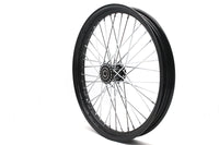 HARLEY 21 inch x 2.15 inch Front Spool Wheel Black Fits 0-  Custom, application