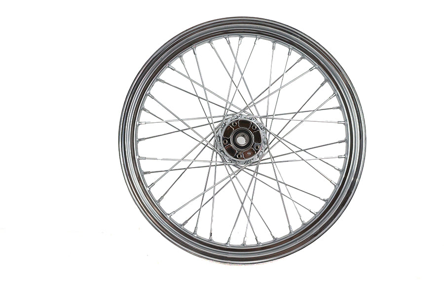 HARLEY 23 inch x 3.00 inch Front Spoke Wheel Fits 2008-2017 FXST, without ABS 2008-2017 FLST, withou