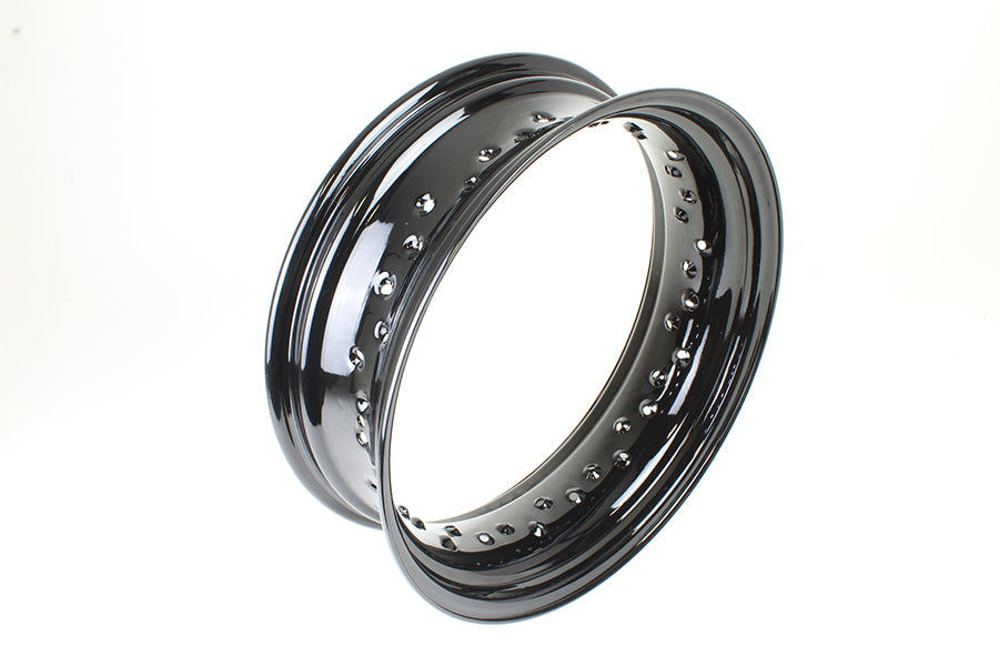 HARLEY 16 inch X 5 inch Rim Rear Black Fits 2009-UP FLT,
