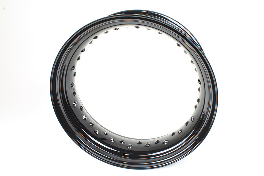 HARLEY 16 inch X 5 inch Rim Rear Black Fits 2009-UP FLT,