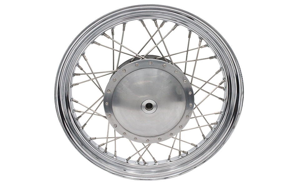 HARLEY 19 inch XL Front Wheel Assembly Stainless Steel Fits 1971-1972 XL,