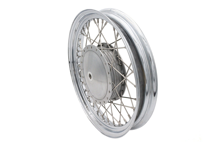 HARLEY 19 inch XL Front Wheel Assembly Stainless Steel Fits 1971-1972 XL,