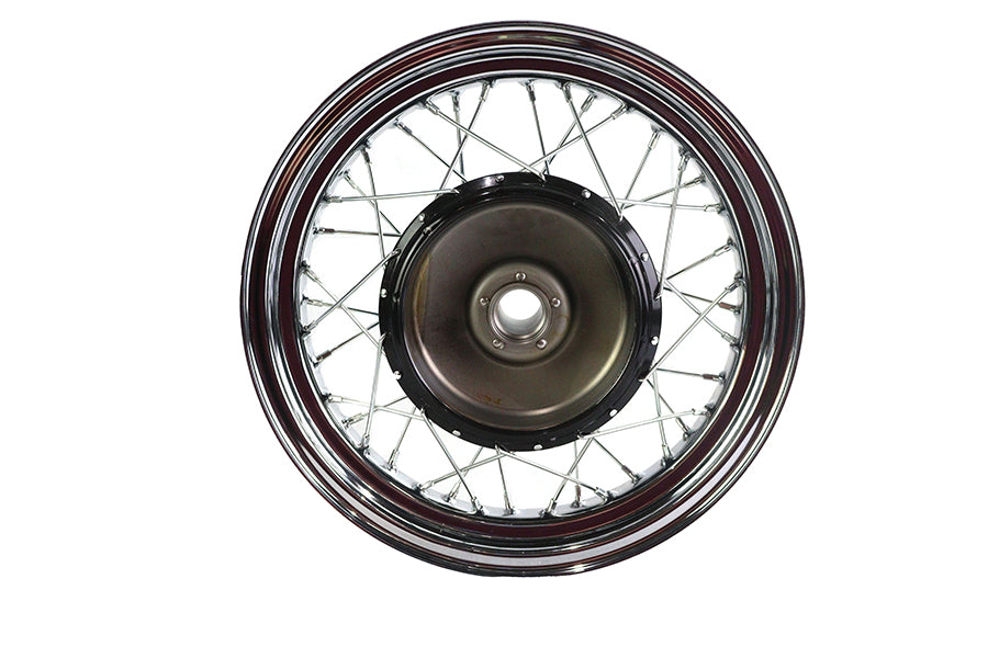 HARLEY 45 inch WL 16 inch x 3.00 inch Front Wheel Assembly Fits 1937-1952 WL,   1937-1942 WLD,   194
