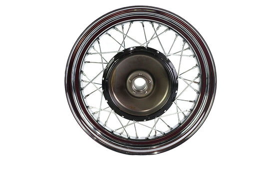 HARLEY 45 inch WL 16 inch x 3.00 inch Front Wheel Assembly Fits 1937-1952 WL,   1937-1942 WLD,   194