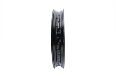 HARLEY 18 inch x 2.15 inch Rolled Edge Rim Black Fits 1936-1939 EL, front or rear 1937-1939 UL, fron