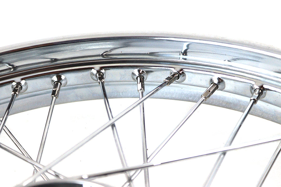 HARLEY 21 inch x 3.00 inch Timken Bearing Star Hub Front Spoke Whee Fits 1936-1952 EL,   1941-1966 F