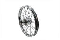 HARLEY 21 inch x 1.85 inch Replica Front Spoke Wheel fits 1973-1984 FL,