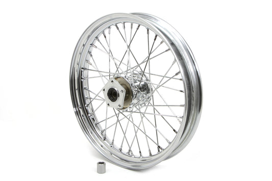 HARLEY 19 inch x 2.50 inch Replica Front Spoke Wheel fits 1984-1995 FXST,  1991-1995 FXDWG,  1984-1985 FXWG,