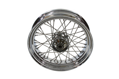 HARLEY 16 inch x 4.00 inch Replica Rear Spoke Wheel fits 1936-1940 EL,  1941-1966 FL,  1937-1948 UL,  1936-1952 WL,