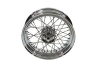 HARLEY 16 inch x 4.00 inch Replica Rear Spoke Wheel Fits 1936-1940 EL, Front or Rear 1941-1966 FL, F