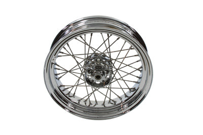 HARLEY 16 inch x 4.00 inch Replica Rear Spoke Wheel Fits 1936-1940 EL, Front or Rear 1941-1966 FL, F