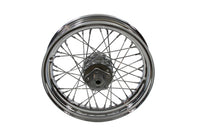 HARLEY 16 inch X 3.00 inch Replica Front or Rear Spoke Wheel fits 1973-1984 FL,  1973-1982 FX,