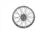 HARLEY 18 inch X 2.15 inch Replica Front or Rear Spoke Wheel fits 1936-1940 EL,  1941-1966 FL,  1937-1948 UL,