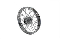 HARLEY 18 inch X 2.15 inch Replica Front or Rear Spoke Wheel fits 1936-1940 EL,  1941-1966 FL,  1937-1948 UL,