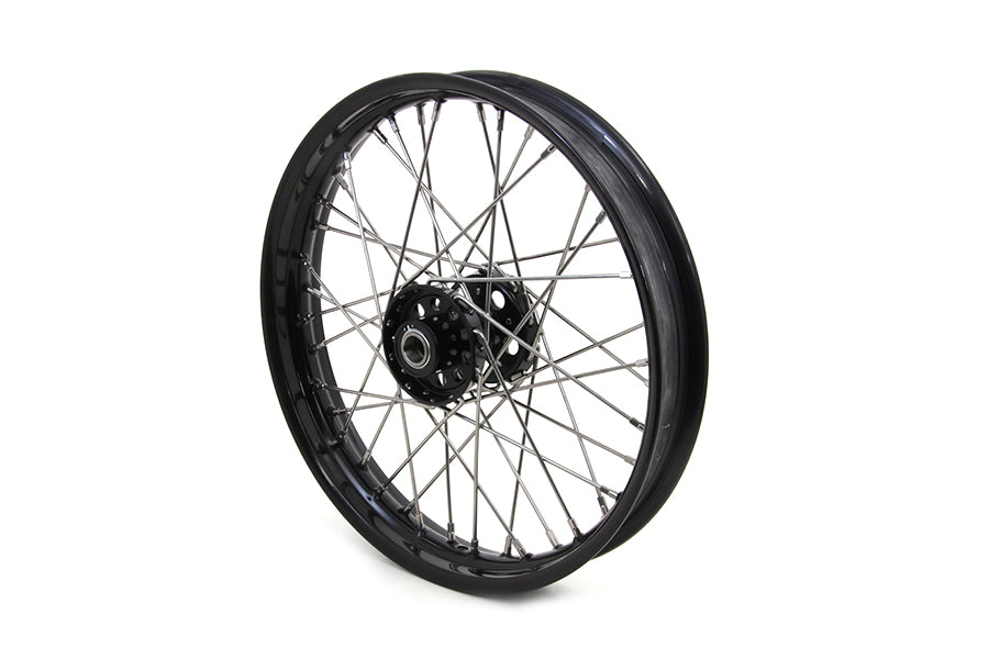 HARLEY 18 inch X 2.15 inch Replica Front or Rear Spoke Wheel fits 1936-1940 EL,  1941-1966 FL,  1937-1948 UL,  1936-1952 WL,