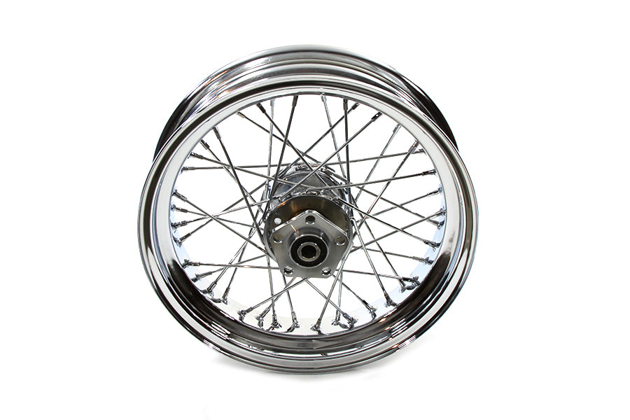 HARLEY 16 inch x 4.00 inch Rear Spoke Wheel fits 1986-1996 FXST,  1986-1996 FLST,  1986-1994 FXR,  1986-1994 FXRS,  1986-1996 FXSTC,  1991-1996 FXDG,  1986-1999 XL,