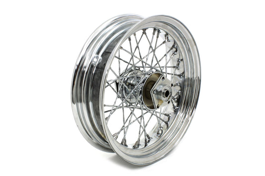 HARLEY 16 inch x 4.00 inch Rear Spoke Wheel fits 2000-2007 FXST,  2000-2007 FLST,  2000-2005 FXD,  2000-2001 FLT,  2000-2004 XL,