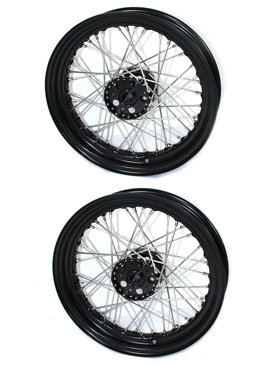 16 inch x 3.00 inch Servi-Car Rear Wheel Set