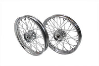 HARLEY 18 inch x 2.15 inch Servi-Car Rear Wheel Set Fits 1937-1950 G,