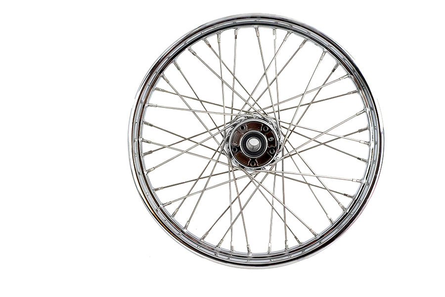 HARLEY 21 inch x 2.15 inch Front Spoke Wheel Fits 2007-2017 FXST,   2007-2017 FLSTC,   2007-2017 FLS