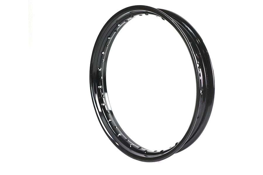 HARLEY Replica 19 inch x 2.25 inch Wheel Rim Black Fits 1930-1936 VL, Front or Rear