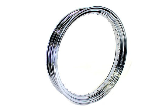HARLEY 19 inch x 3.00 inch Drop Center Steel Rim Chrome Fits 0-  All, models for front application