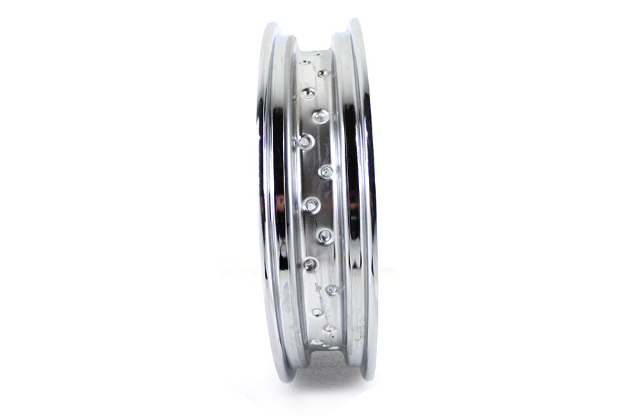HARLEY 18 inch x 3.50 inch Drop Center Rim Chrome Fits 0-  All, models for front or rear application
