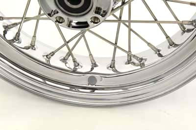 HARLEY 16 inch x 4.00 inch Rear Spoke Wheel fits 2000-2007 FXST,  2000-2007 FLST,  2000-2005 FXD,  2000-2004 XL,  2000-2001 FLT,