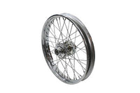 HARLEY 21 inch x 2.15 inch Replica Front Spoke Wheel fits 2000-2006 FXDWG,   2000-2006 FXST,   2000-2006 FXSTS,