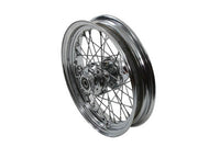 HARLEY 16 inch x 3.00 inch Replica Front Spoked Wheel fits 2000-2011 FLSTS,