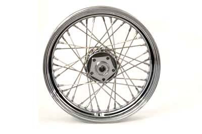 HARLEY 16 inch x 3.50 inch Replica Front or Rear Spoke Wheel fits 1973-1982 FX,  1973-1984 FL,