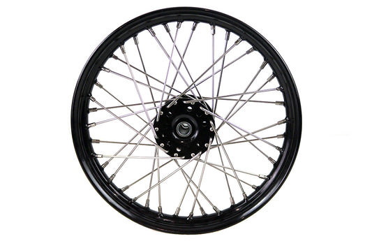 HARLEY 18 inch x 2.15 inch Indian Rear Wheel Black fits 1939-1945 Chief,