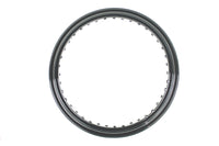 HARLEY 19 inch x 3.0 inch Drop Center Steel Rim Black Fits 0-  All, models for front application