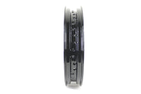 HARLEY 19 inch x 3.0 inch Drop Center Steel Rim Black Fits 0-  All, models for front application