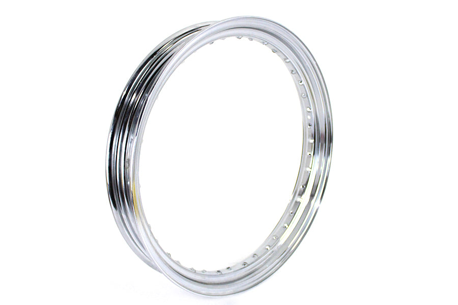 HARLEY 23 inch x 3.0 Drop Center Chrome Wheel Rim fits 1980-UP FLT,  1980-UP FLT,  1984-UP FXST,  1986-UP FLST,