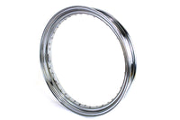 HARLEY 23 inch x 3.0 Drop Center Chrome Wheel Rim fits 1980-UP FLT,  1980-UP FLT,  1984-UP FXST,  1986-UP FLST,