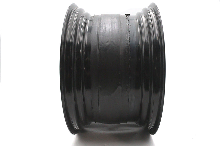 HARLEY 18 inch x 10.5 inch King Spoke Rear Wheel Black Fits 0-  Custom, Application