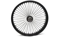 HARLEY 30 inch x 4.0 inch King Spoke Front Wheel Black Fits 0-  Custom, Application