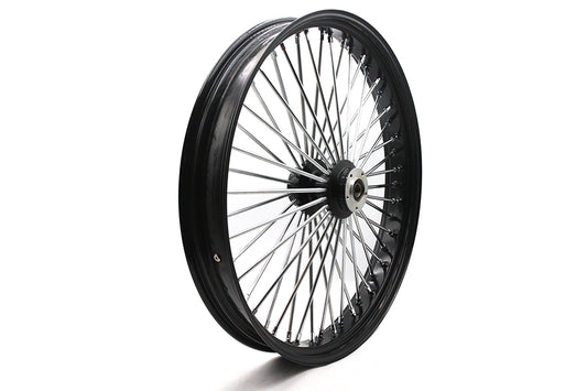 HARLEY 30 inch x 4.0 inch King Spoke Front Wheel Black Fits 0-  Custom, Application
