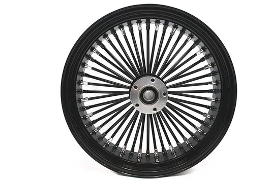 HARLEY 18 inch x 5.5 inch King Spoke Rear Wheel Black Fits 0-  Custom, application