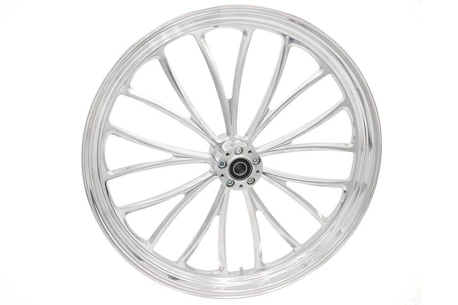 HARLEY 26 inch x 3.5 inch Manhattan Front Wheel Polished Fits 0-  Custom, Application