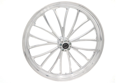 HARLEY 26 inch x 3.5 inch Manhattan Front Wheel Polished Fits 0-  Custom, Application