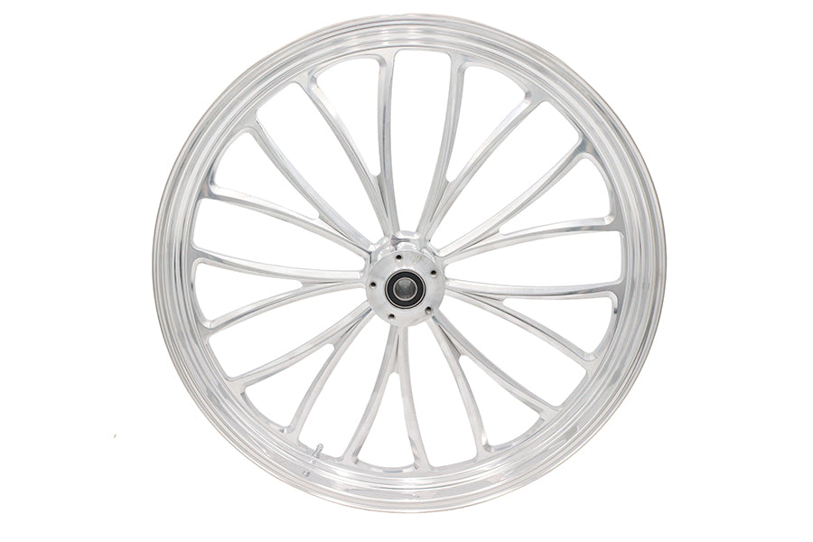 HARLEY 26 inch x 3.5 inch Manhattan Front Wheel Polished Fits 0-  Custom, Application
