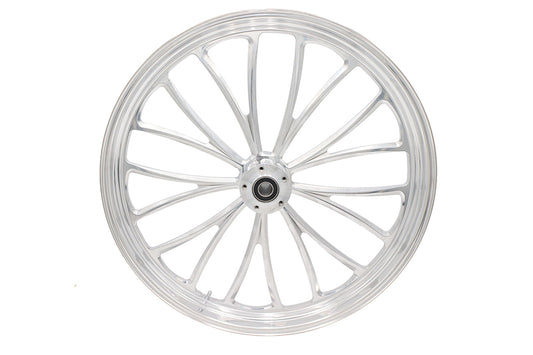 HARLEY 26 inch x 3.5 inch Manhattan Front Wheel Polished Fits 0-  Custom, Application